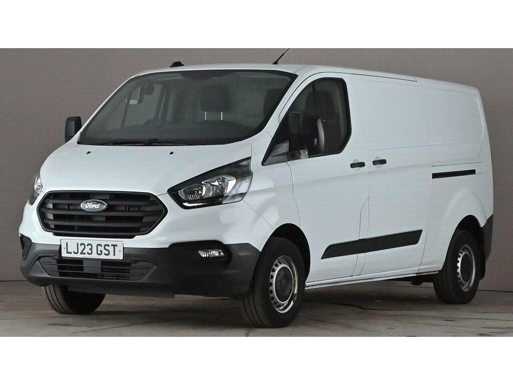 Ford Transit Custom 2.0 300 Ecoblue Leader L2 H1 Euro 6 Ss LJ23GST White #2