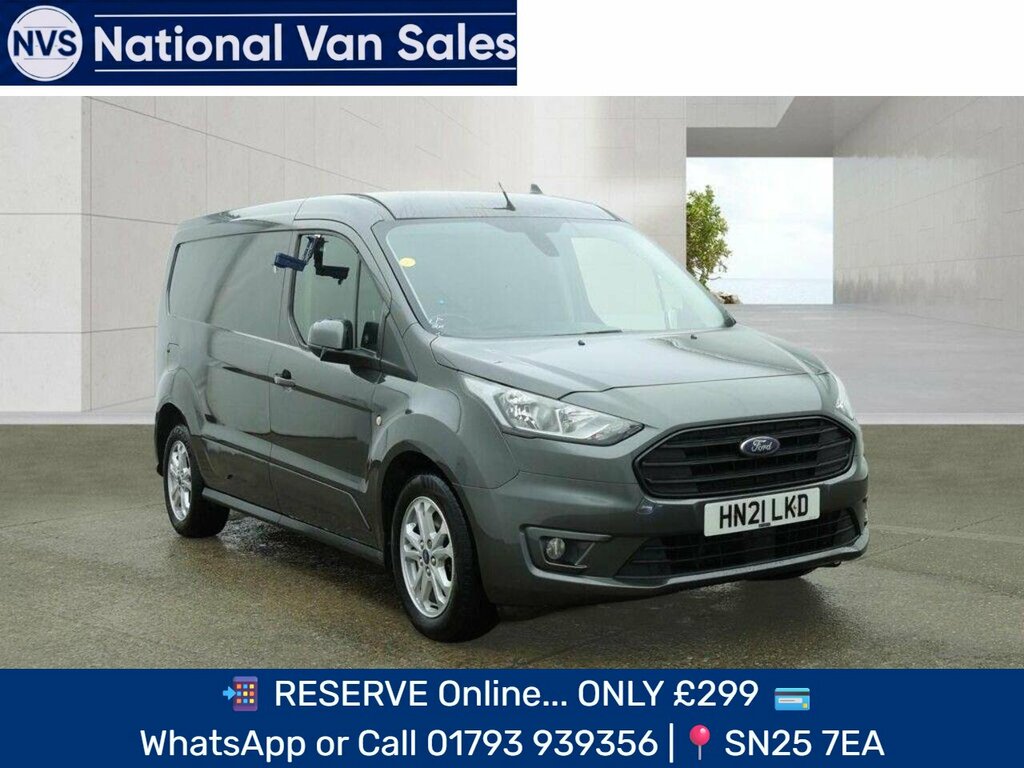 Ford Transit Connect 1.5 240 Ecoblue Limited L2 Euro 6 Ss Grey