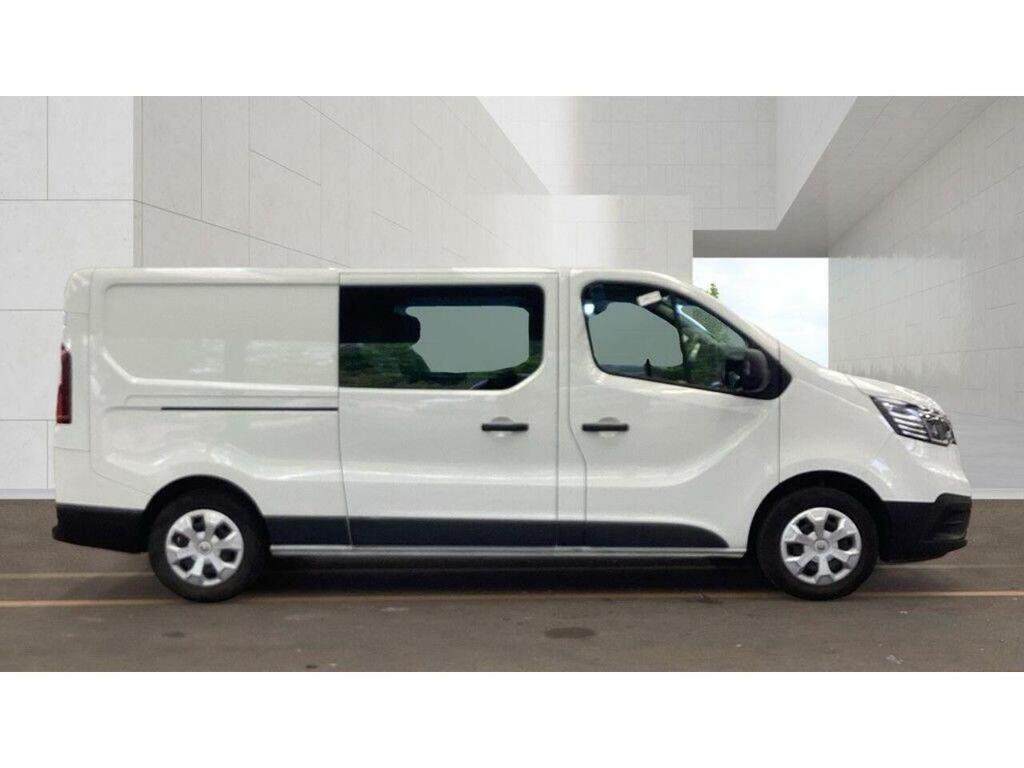 Renault Trafic 2.0 Dci Blue Ll30 Business Crew Van L2 H1 Euro 6 NA23LXF White #5