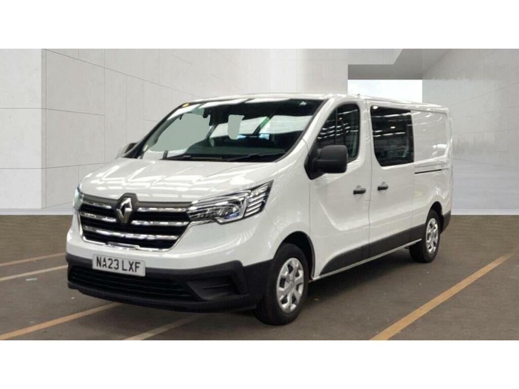 Renault Trafic 2.0 Dci Blue Ll30 Business Crew Van L2 H1 Euro 6 NA23LXF White #2