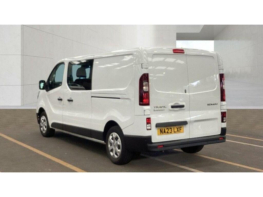 Renault Trafic 2.0 Dci Blue Ll30 Business Crew Van L2 H1 Euro 6 NA23LXF White #4