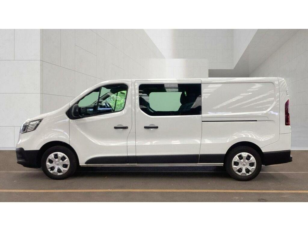 Renault Trafic 2.0 Dci Blue Ll30 Business Crew Van L2 H1 Euro 6 NA23LXF White #3