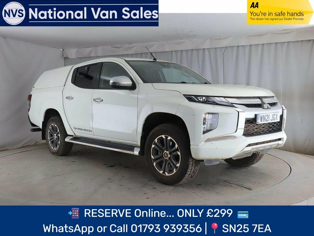 Mitsubishi L200 2.2 Di-d Dc Barbarian 4Wd Euro 6 Ss White