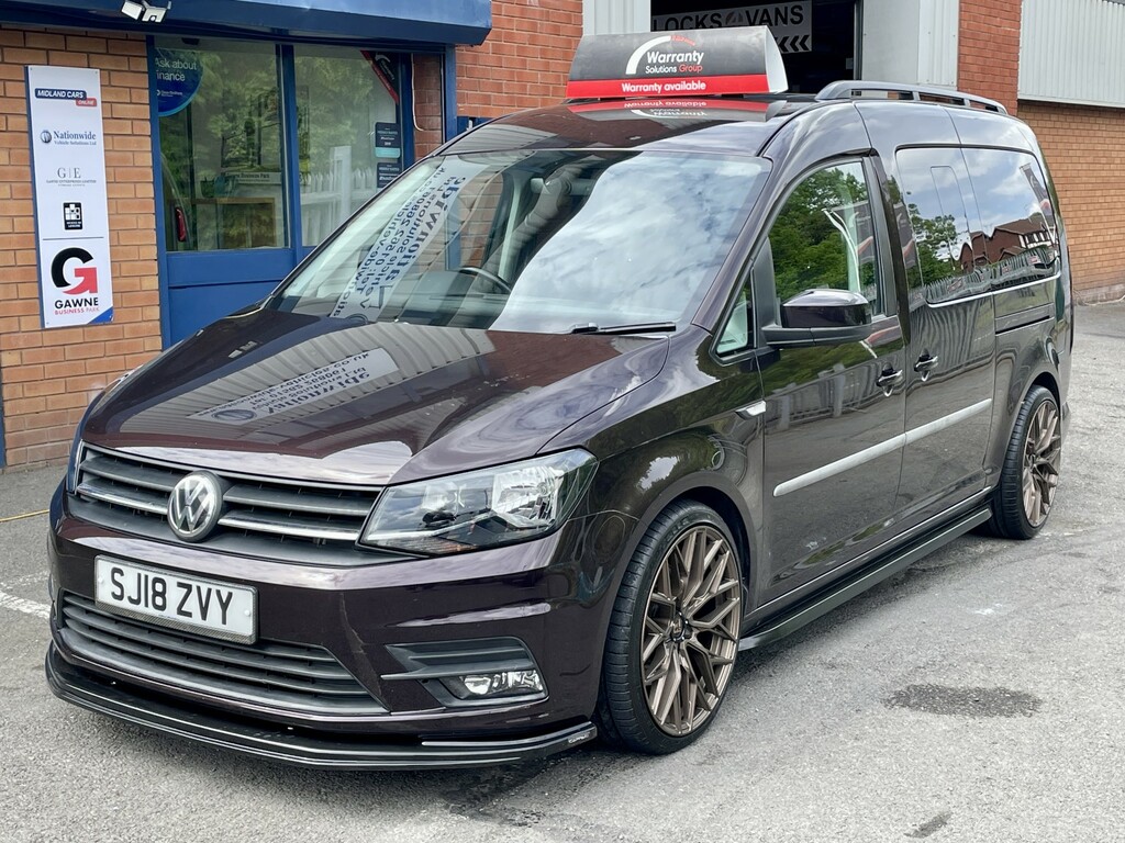 Volkswagen Caddy Maxi 2.0 Tdi C20 Maxi 2018 Purple #2