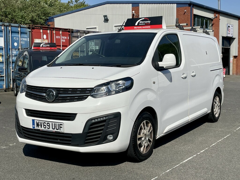 Vauxhall Vivaro 1.5 Turbo D 2700 Sportive 2019 WV69UUF White #3