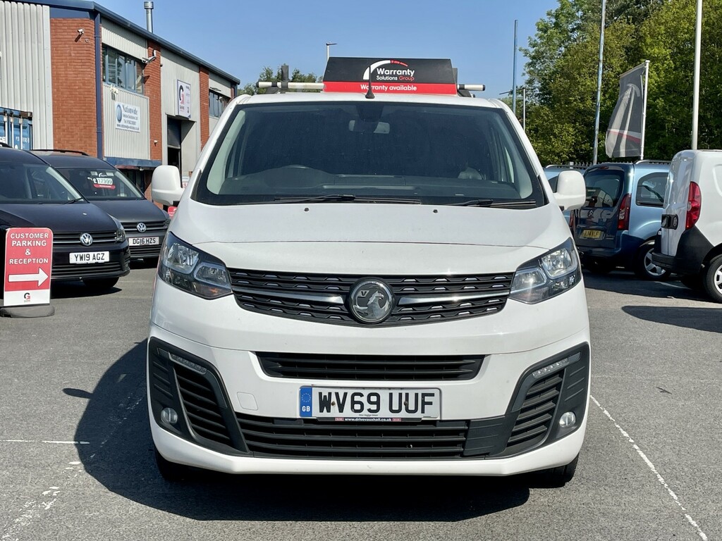 Vauxhall Vivaro 1.5 Turbo D 2700 Sportive 2019 WV69UUF White #2