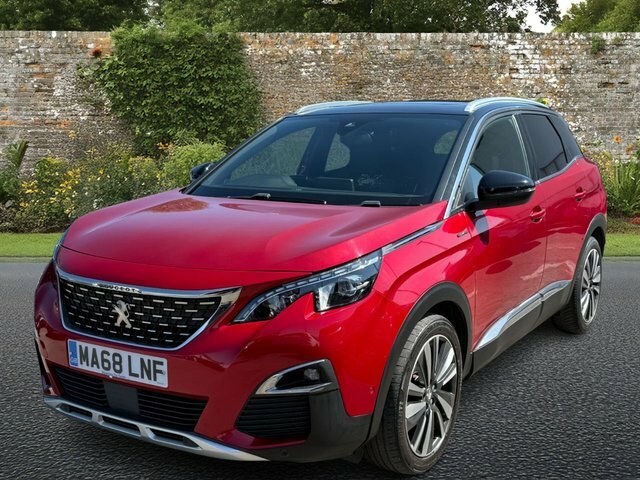 Peugeot 3008 1.5 Bluehdi Gt Line Premium Suv Eat Eur MA68LNF Red #3