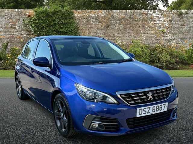 Peugeot 308 1.2 Puretech Gpf Allure Hatchback Manua Blue