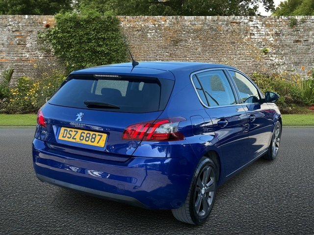 Peugeot 308 1.2 Puretech Gpf Allure Hatchback Manua DSZ6887 Blue #6