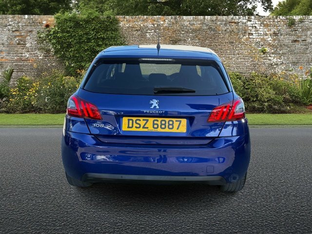 Peugeot 308 1.2 Puretech Gpf Allure Hatchback Manua DSZ6887 Blue #5
