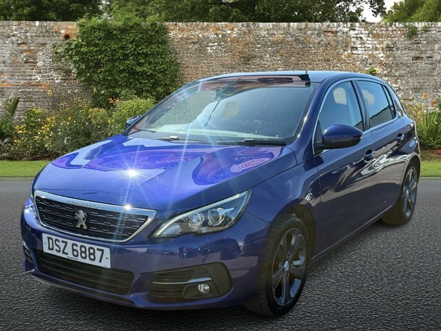 Peugeot 308 1.2 Puretech Gpf Allure Hatchback Manua DSZ6887 Blue #3
