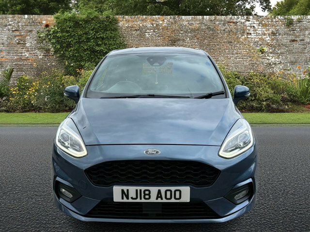 Ford Fiesta 1.0T Ecoboost St-line X Hatchback Manua NJ18AOO Blue #2