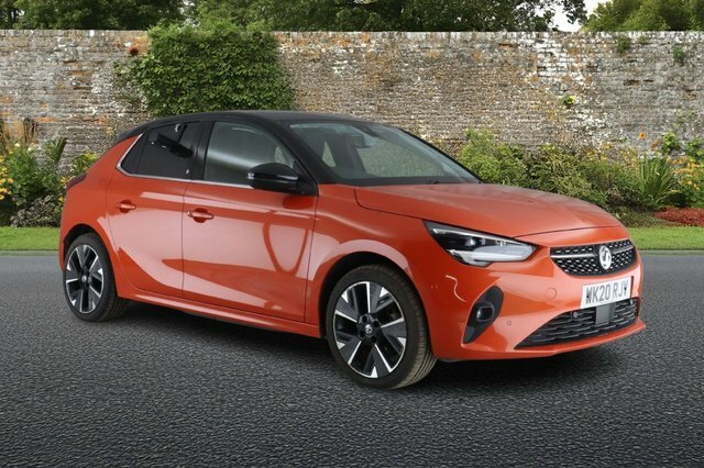 Vauxhall Corsa-e 50Kwh Elite Nav Hatchback 7.4Kw Orange