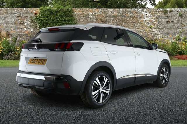 Peugeot 3008 1.6 Bluehdi Allure Suv Euro 6 S YG67DTU White #3