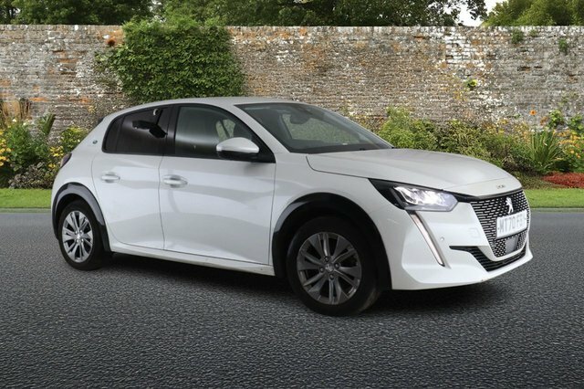 Peugeot e-208 50Kwh Allure Hatchback 136 Ps White