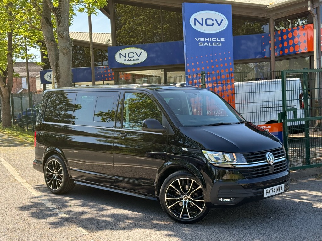 Volkswagen Transporter T30 Tdi Kombi Highline 150 Swb T6.1 Vw Black