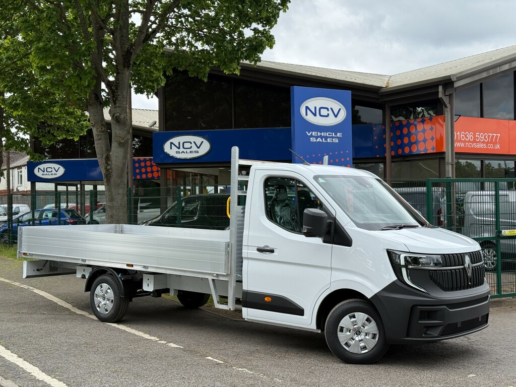 Renault Master Ll35 Advance L3 H1 Euro 6 Xlwb 4.6M Dropside White