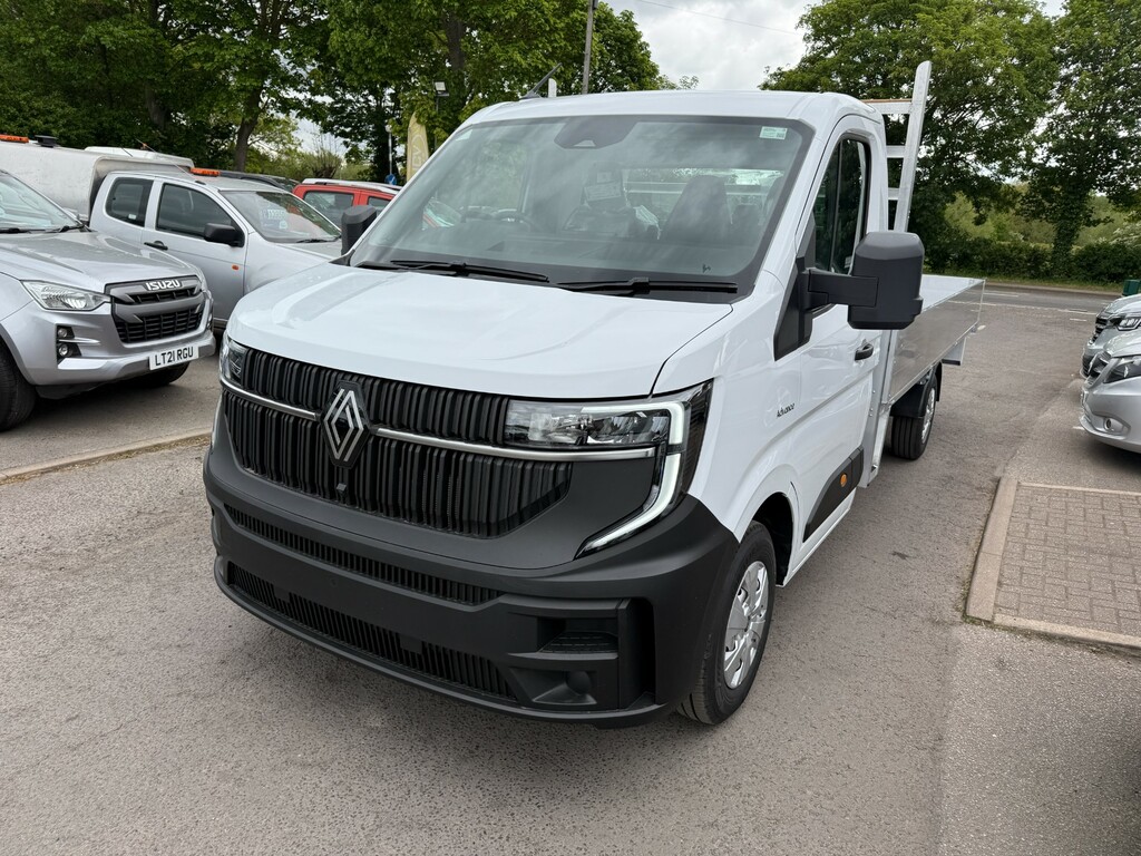 Renault Master Ll35 Advance L3 H1 Euro 6 Xlwb 4.6M Dropside  White #4
