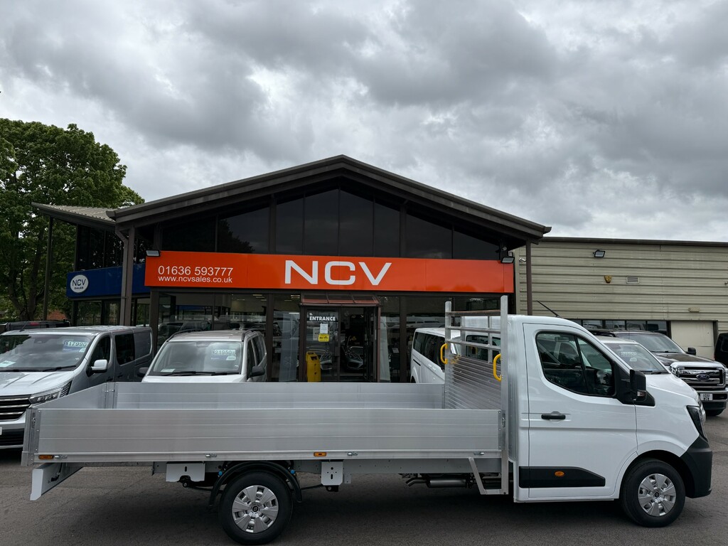 Renault Master Ll35 Advance L3 H1 Euro 6 Xlwb 4.6M Dropside  White #3