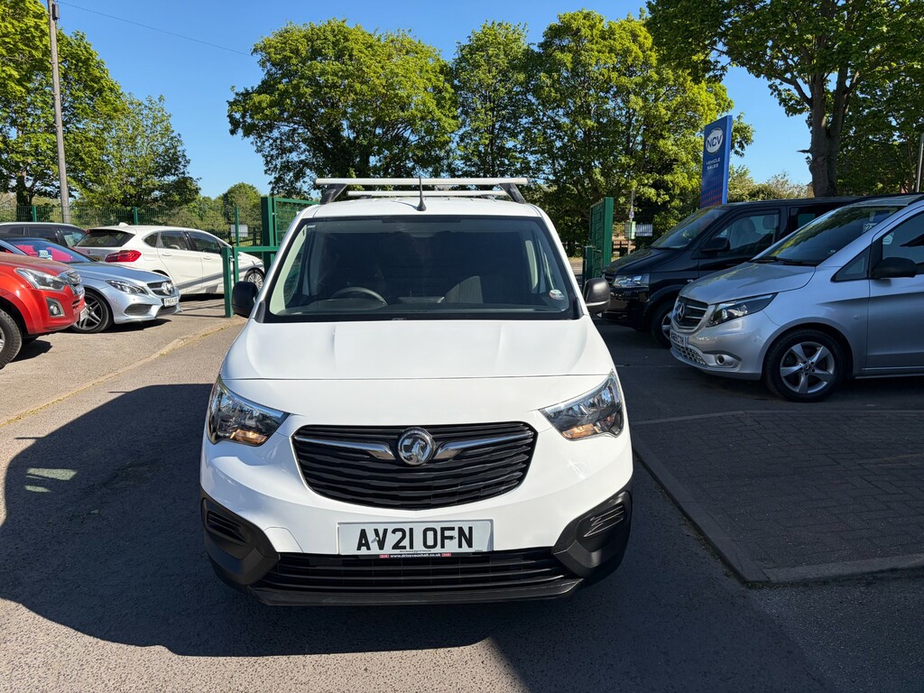 Vauxhall Combo L1h1 2000 Dynamic AV21OFN White #4