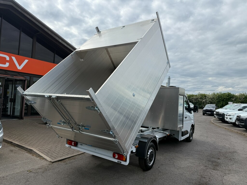 Renault Master 2.0 Ll35 Advance Arborist Lwb Tipper 150 Tree Surg NU26PLT White #3