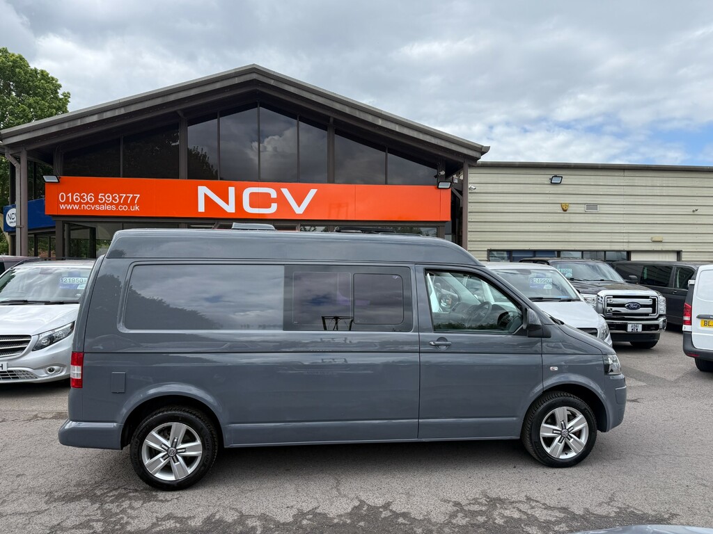 Volkswagen Transporter T32 Tdi Lwb Medium Roof Half Camper Grey #2