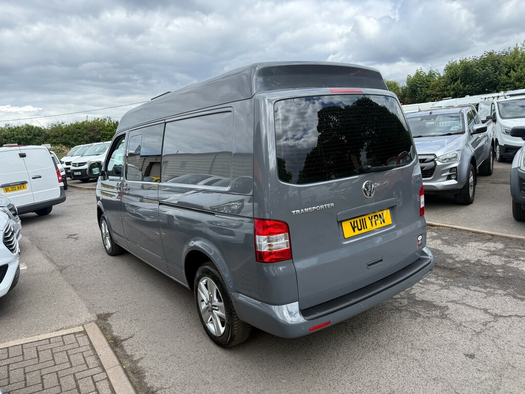Volkswagen Transporter T32 Tdi Lwb Medium Roof Half Camper Grey #3
