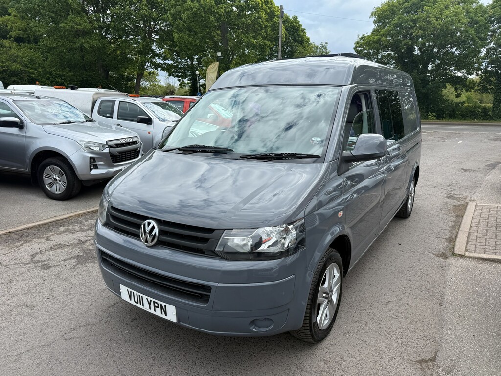 Volkswagen Transporter T32 Tdi Lwb Medium Roof Half Camper Grey #5