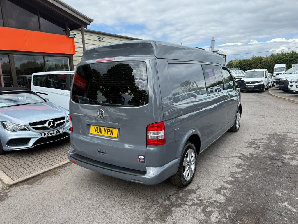 Volkswagen Transporter T32 Tdi Lwb Medium Roof Half Camper Grey #4