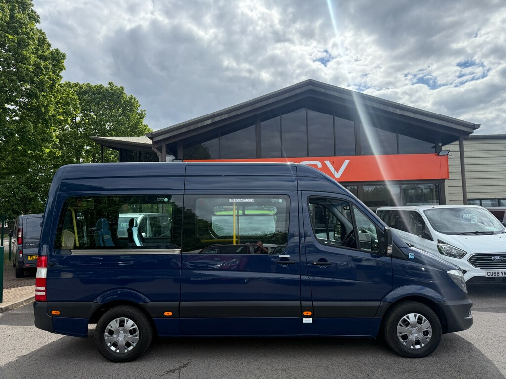Mercedes-Benz Sprinter 310 Cdi Ideal Camper No Vat Mwb Ac Blue #2