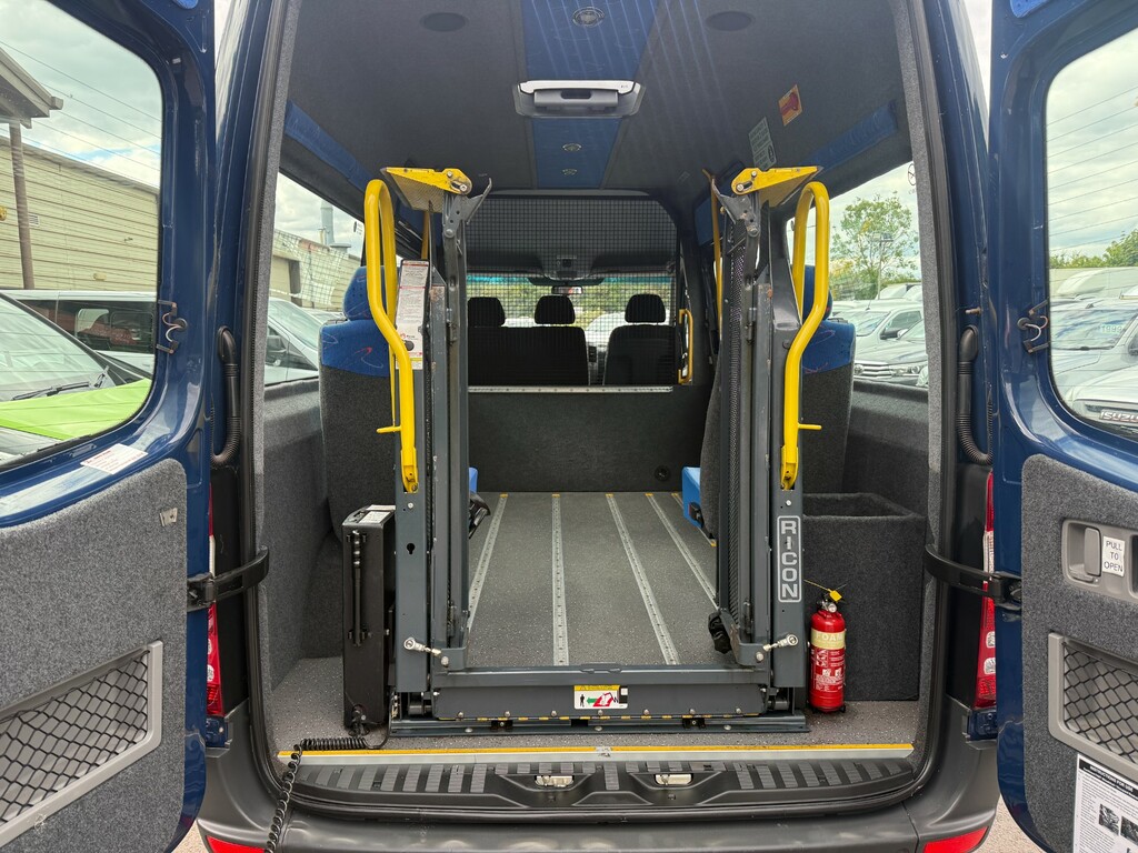 Mercedes-Benz Sprinter 310 Cdi Ideal Camper No Vat Mwb Ac Blue #6