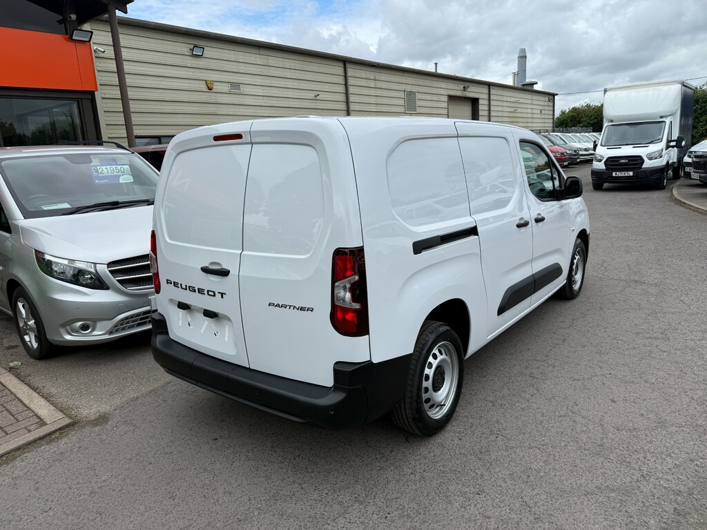 Peugeot Partner Bluehdi Professional-plus Long Lwb Ulez White #3