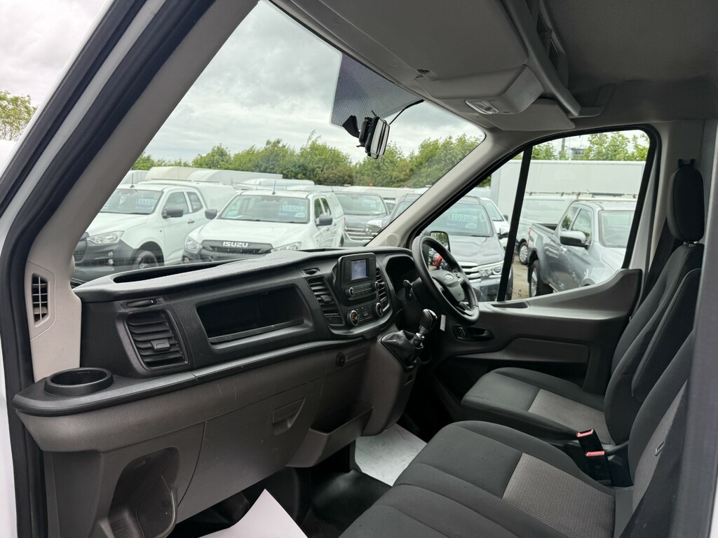 Ford Transit Custom 350 Leader Ecoblue Curtain Side Lwb Ulez MJ71KTL White #5