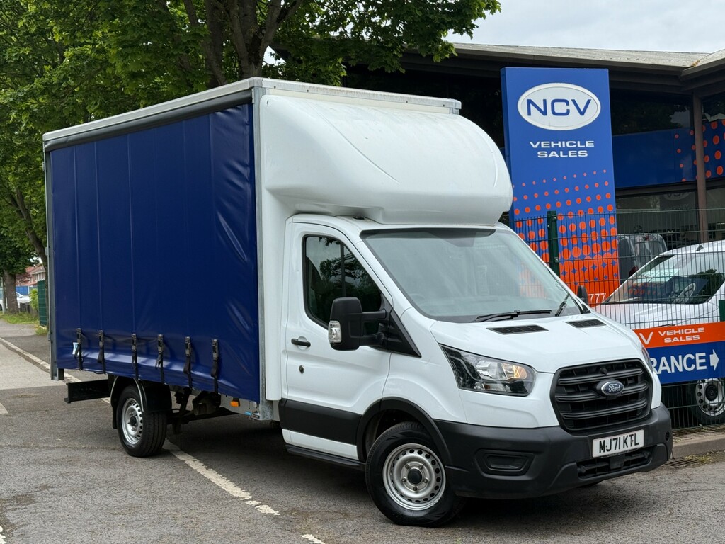 Ford Transit Custom 350 Leader Ecoblue Curtain Side Lwb Ulez White
