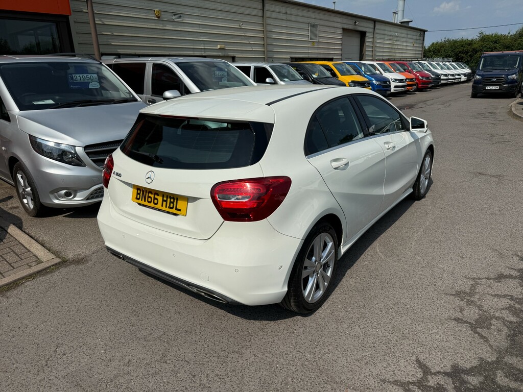 Mercedes-Benz A Class A Class Sport Executive BN66HBL White #3