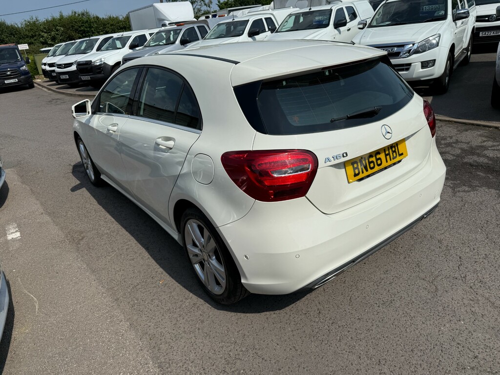 Mercedes-Benz A Class A Class Sport Executive BN66HBL White #5