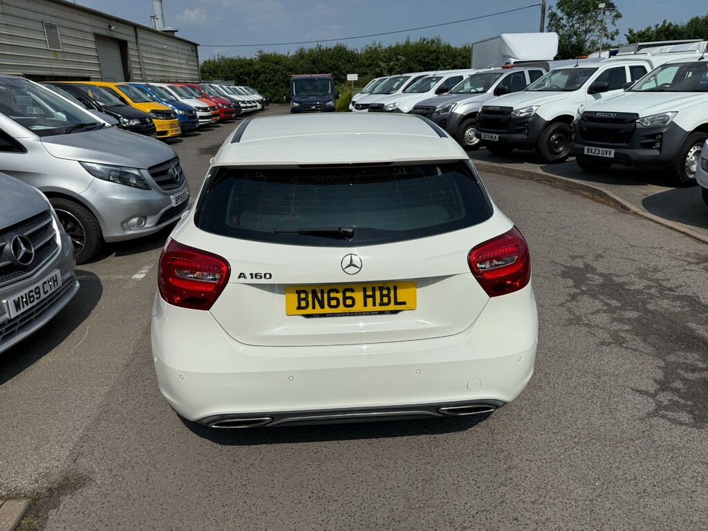 Mercedes-Benz A Class A Class Sport Executive BN66HBL White #4
