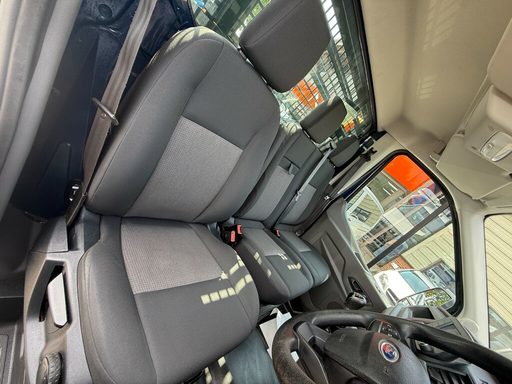 Ford Transit Custom 350 Leader Ecoblue Dropside Lwb Eu6 SV22XOW Blue #3