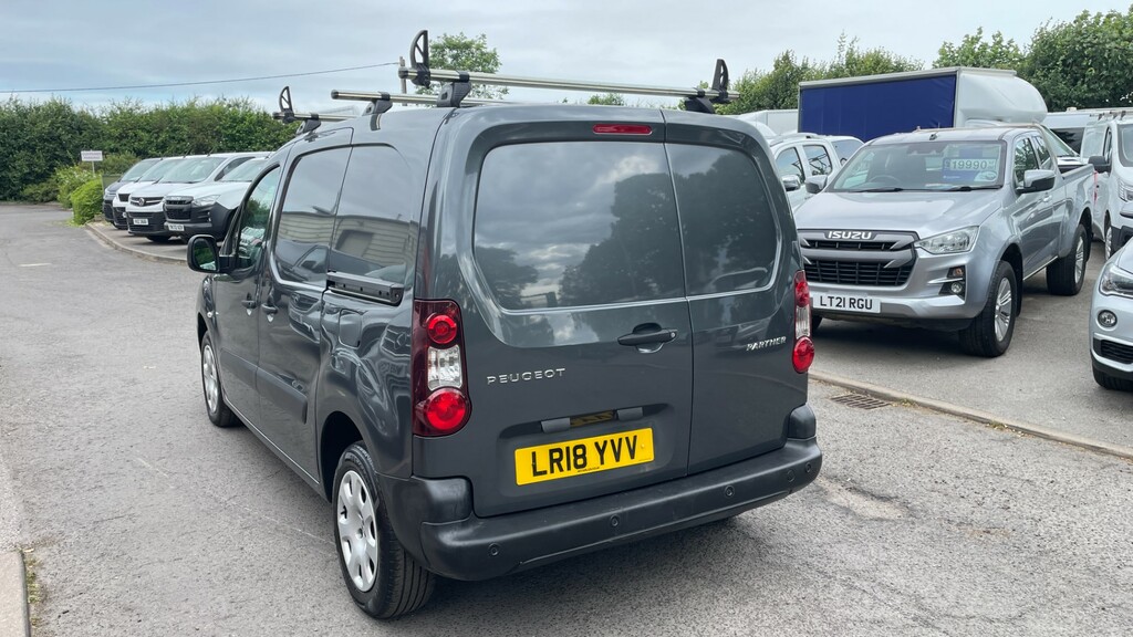 Peugeot Partner Blue Hdi Ss Professional L1 850 No Vat LR18YVV Grey #4