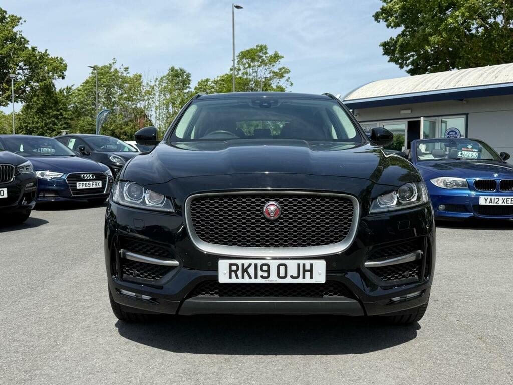Jaguar F-Pace 2.0 D240 R-sport Awd Euro 6 Ss RK19OJH Black #2