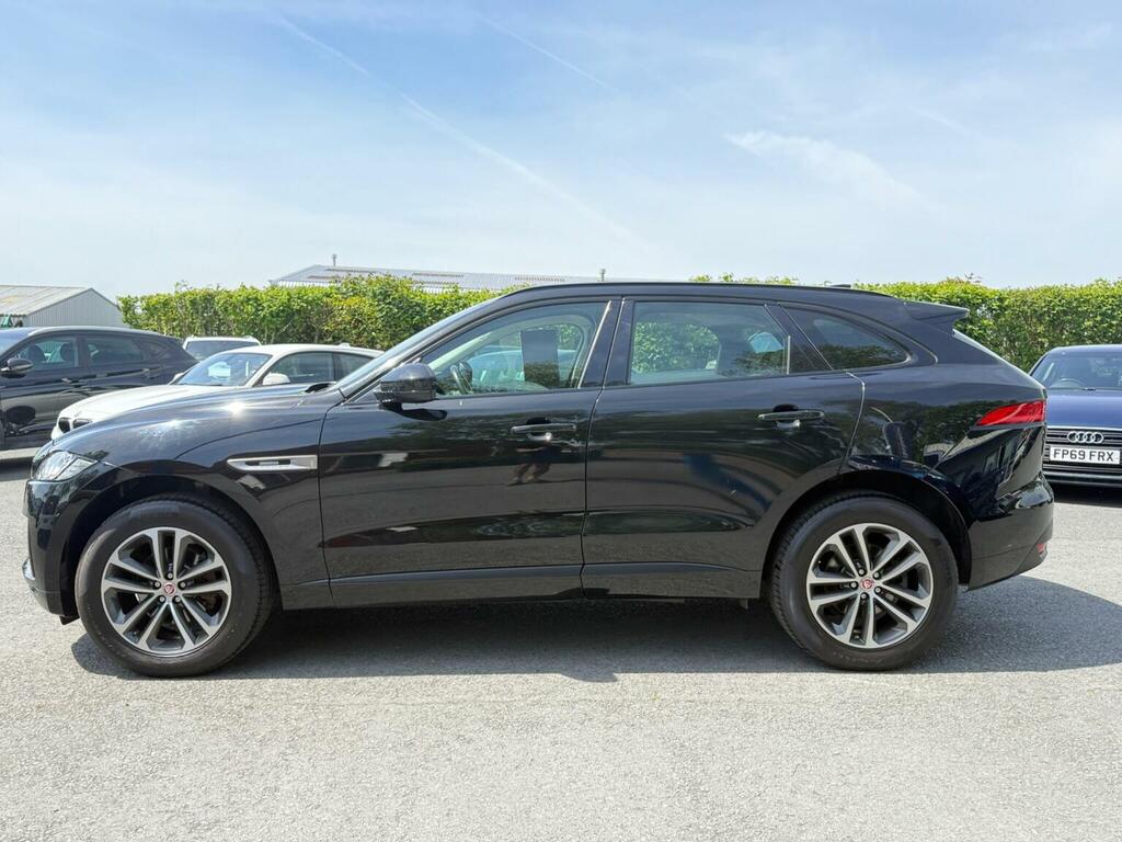 Jaguar F-Pace 2.0 D240 R-sport Awd Euro 6 Ss RK19OJH Black #6