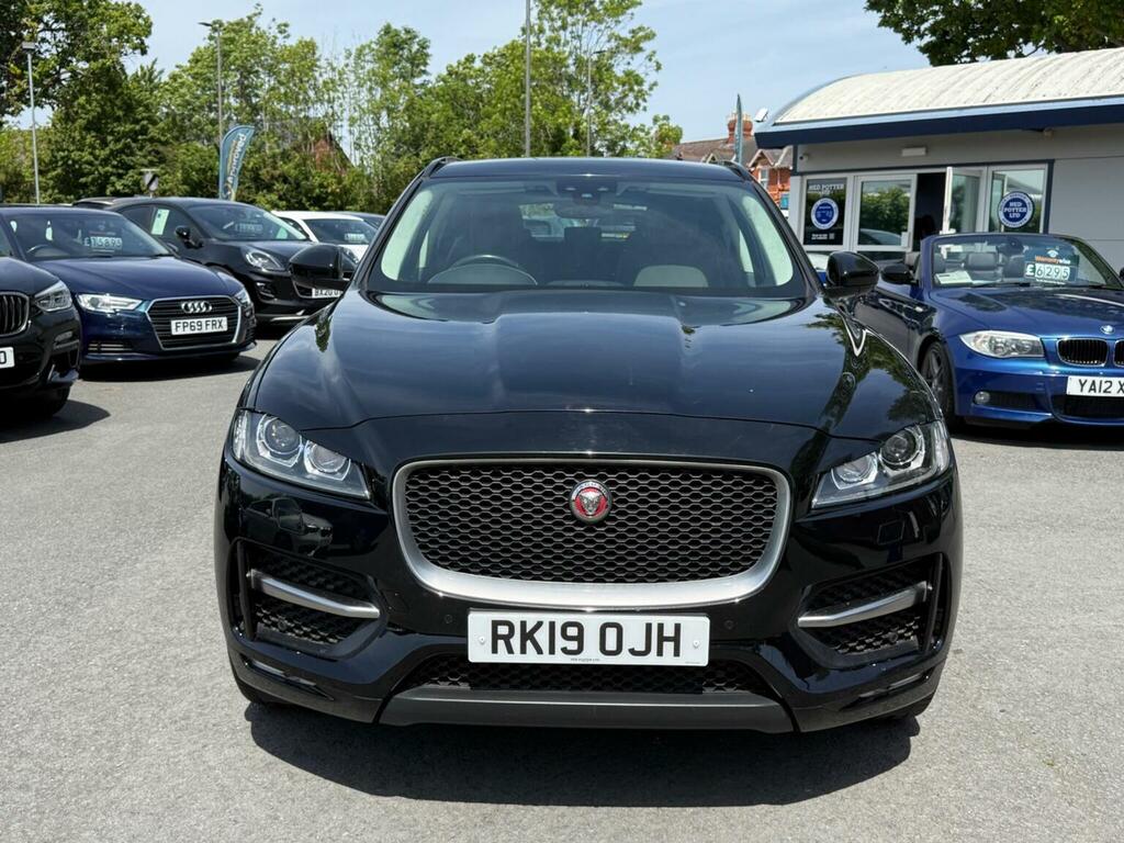 Jaguar F-Pace 2.0 D240 R-sport Awd Euro 6 Ss RK19OJH Black #5
