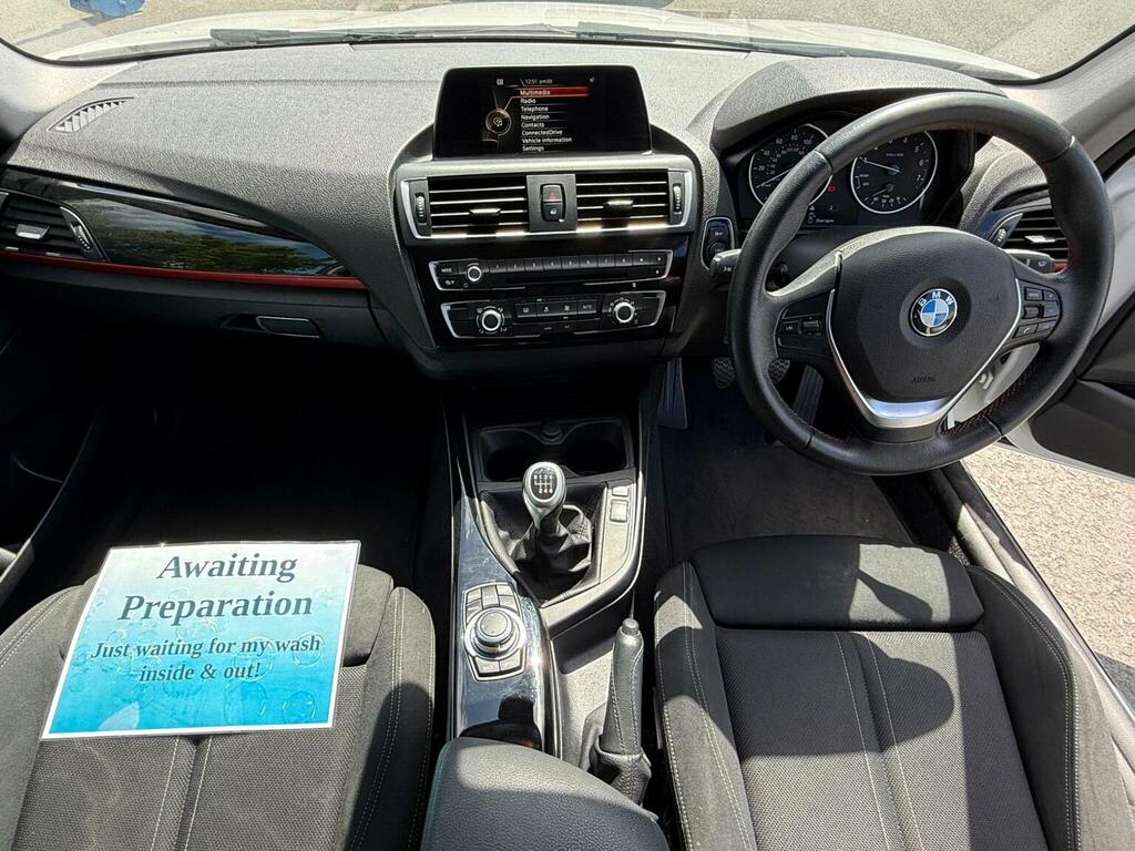 BMW 1 Series 1.5 118I Sport Euro 6 Ss VU67RXV White #6
