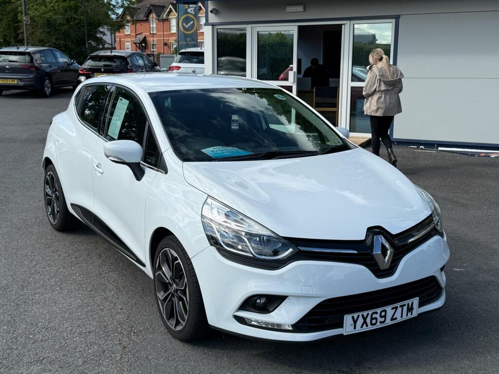 Renault Clio 0.9 Tce Iconic Euro 6 Ss YX69ZTM White #6