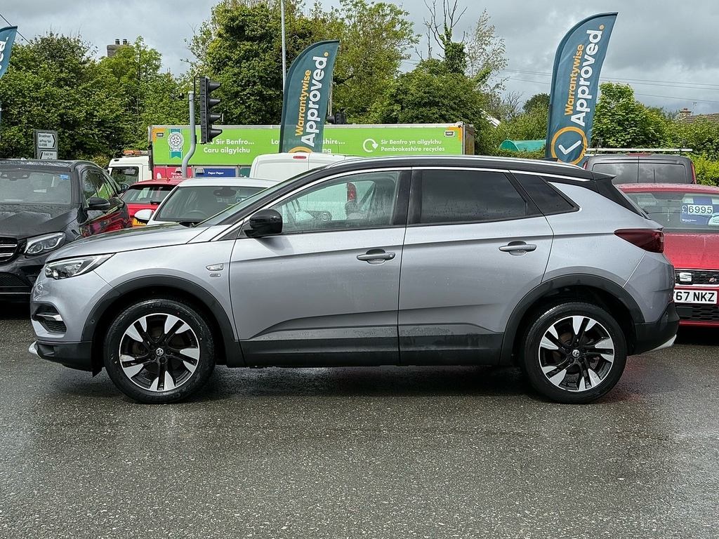 Vauxhall Grandland X Turbo Griffin Edition RO21LTF Grey #4
