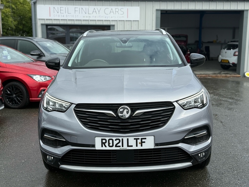 Vauxhall Grandland X Turbo Griffin Edition RO21LTF Grey #2