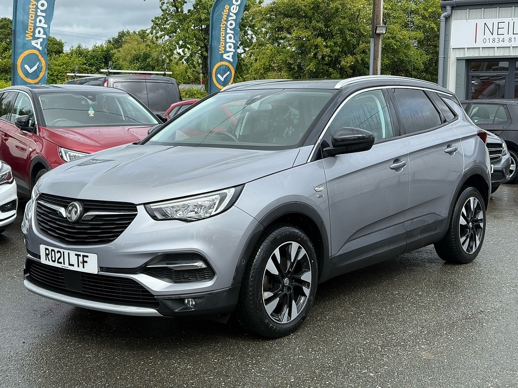 Vauxhall Grandland X Turbo Griffin Edition RO21LTF Grey #3