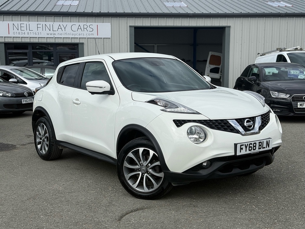 Nissan Juke Dig-t Tekna White
