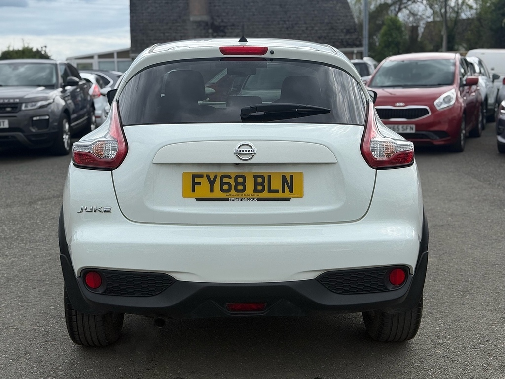 Nissan Juke Dig-t Tekna FY68BLN White #6