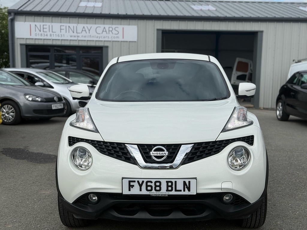 Nissan Juke Dig-t Tekna FY68BLN White #2